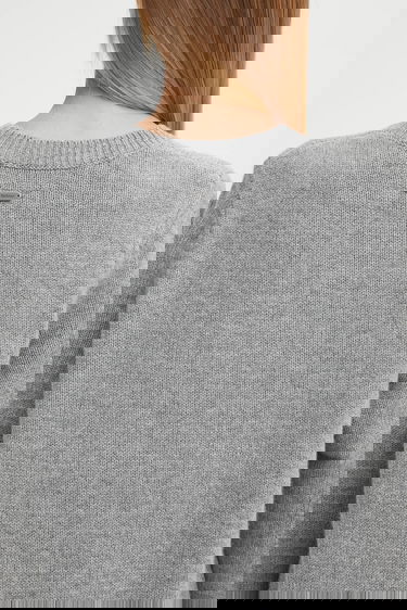 Пуловер Barbour Barbour Woodhouse Knitted Jumper Сиво | LKN1666GY15, 3