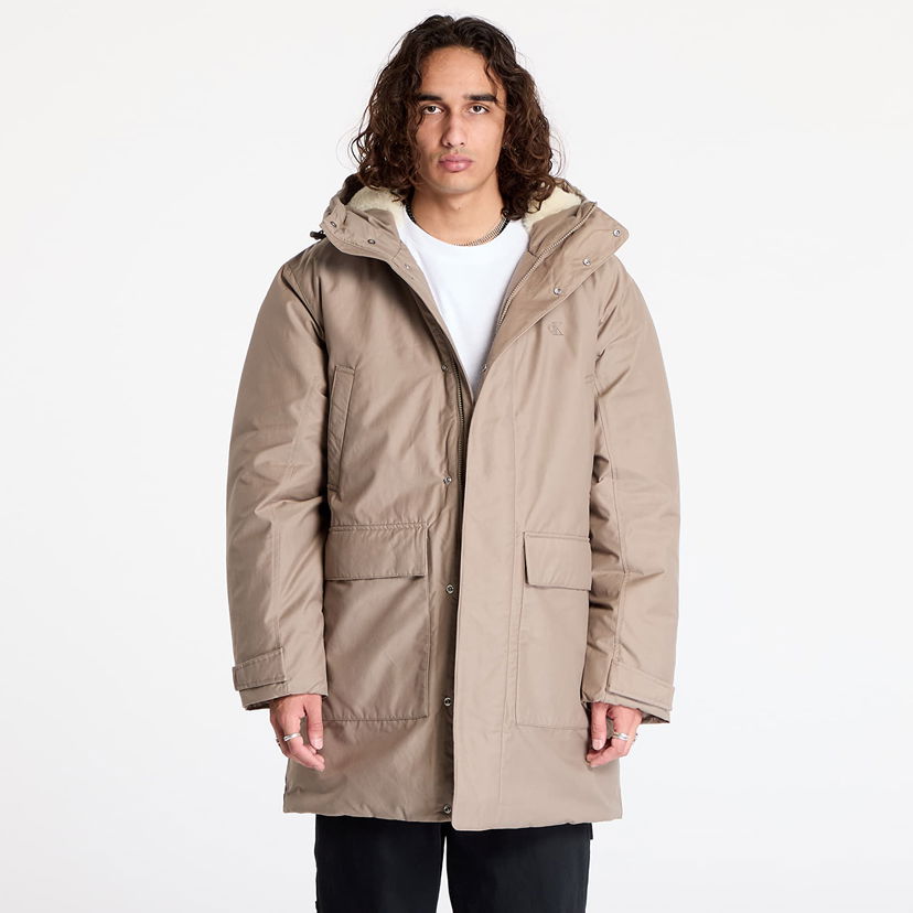 Парка CALVIN KLEIN Warm Cotton Nylon Parka Gray Бежово | J30J326082 PAV