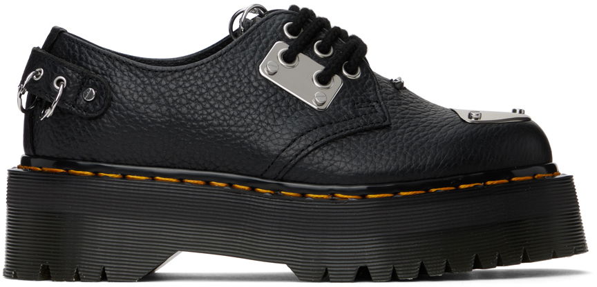 Кецове и обувки Dr. Martens 1461 Piercing Milled Nappa Leather Derbys Черно | 31439001, 0