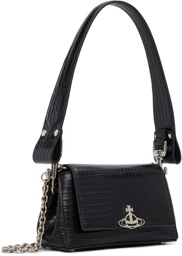 Чанта през рамо Vivienne Westwood Vivienne Westwood Small Hazel Shoulder Bag Черно | 46030001W-L00C0-, 1