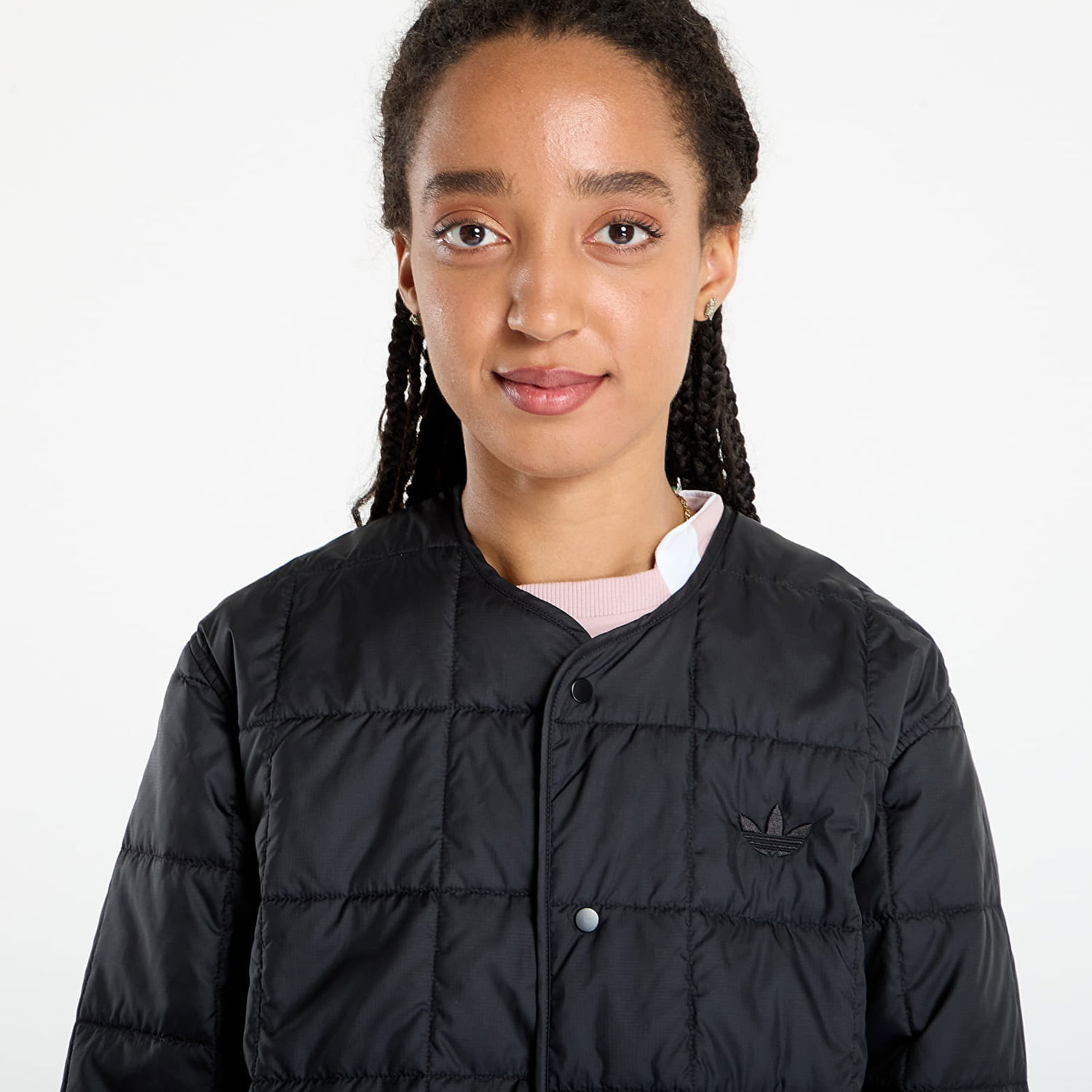 Яке adidas Originals Essentials Quilted Liner Jacket Черно | JX8823, 1