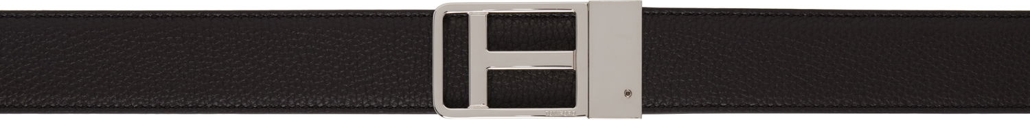 Колани Tom Ford TOM FORD Small Grain Leather Framed T Belt Черно | TB276-LCL236S, 0