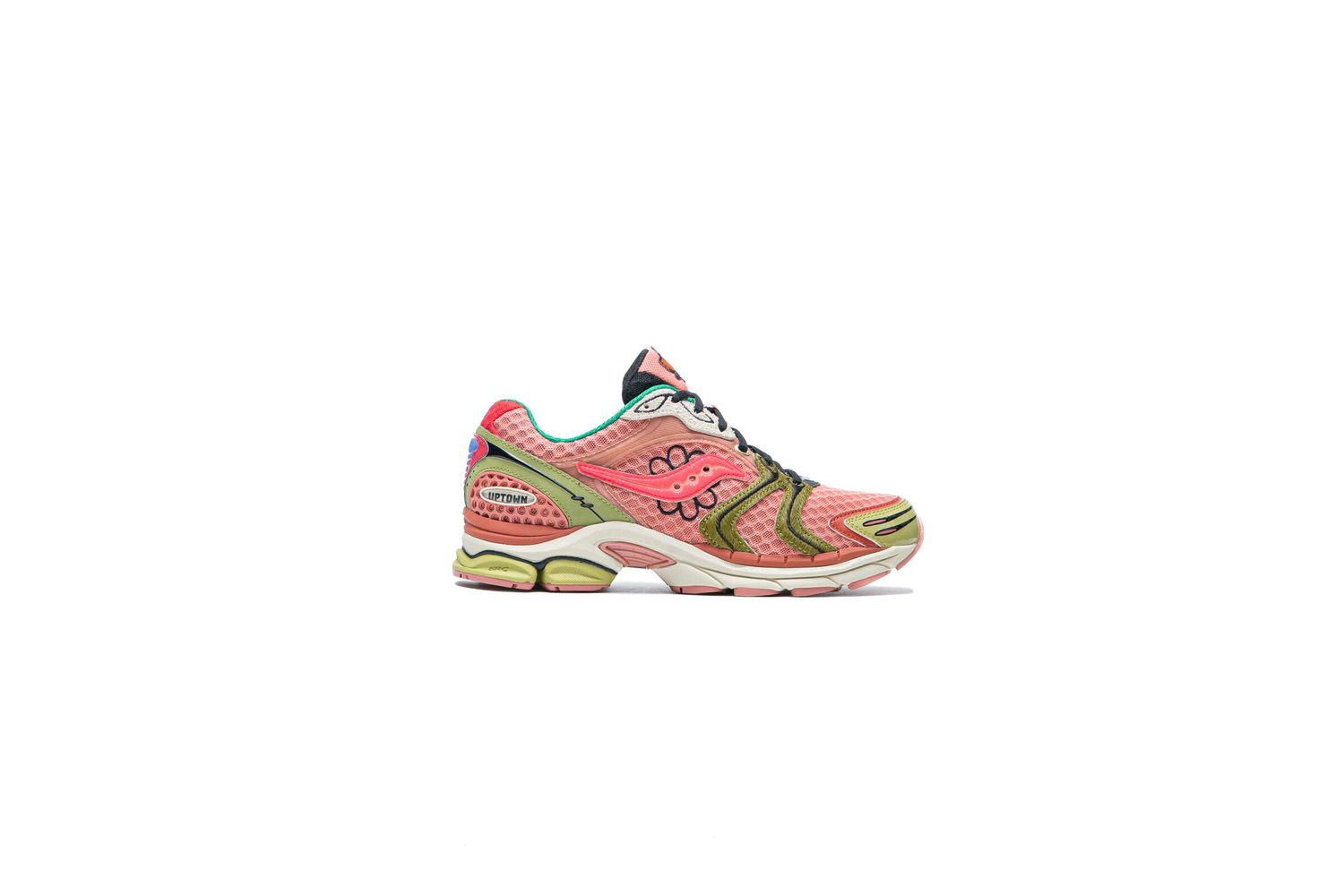 Кецове и обувки Saucony Jae Tips x Progrid Triumph 4 ‘Virginia Creeper’ - Flowers Grow Uptown Pack Розово | S70966-2, 1