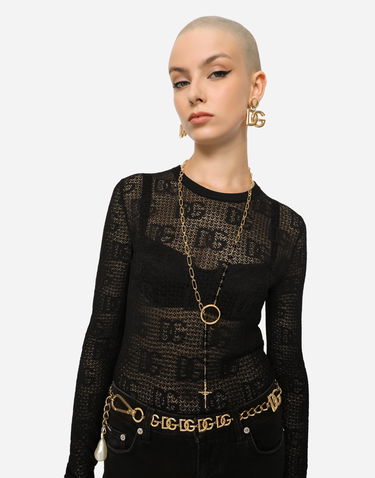 Колие Dolce & Gabbana Dolce & Gabbana Gold Metal Rosary Necklace Металик | WNN8S3W1111ZOO00, 1