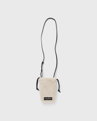 Чанта през рамо Marni Sherpa Crossbody Phone Case Бежово | TEMI0022Q2-00W11, 1