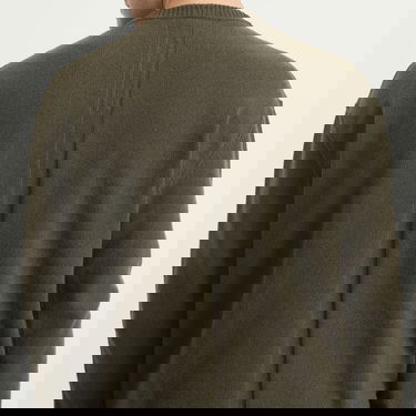 Пуловер Rick Owens Rick Owens Knit Crew Sweater Зелено | RU02E1684-WSBR-25, 5