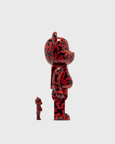 Колекционерско Medicom Toy ALFRED HITCHCOCK THE BIRDS 100% & 400% BE@RBRICK Set Червено | MED1244, 1