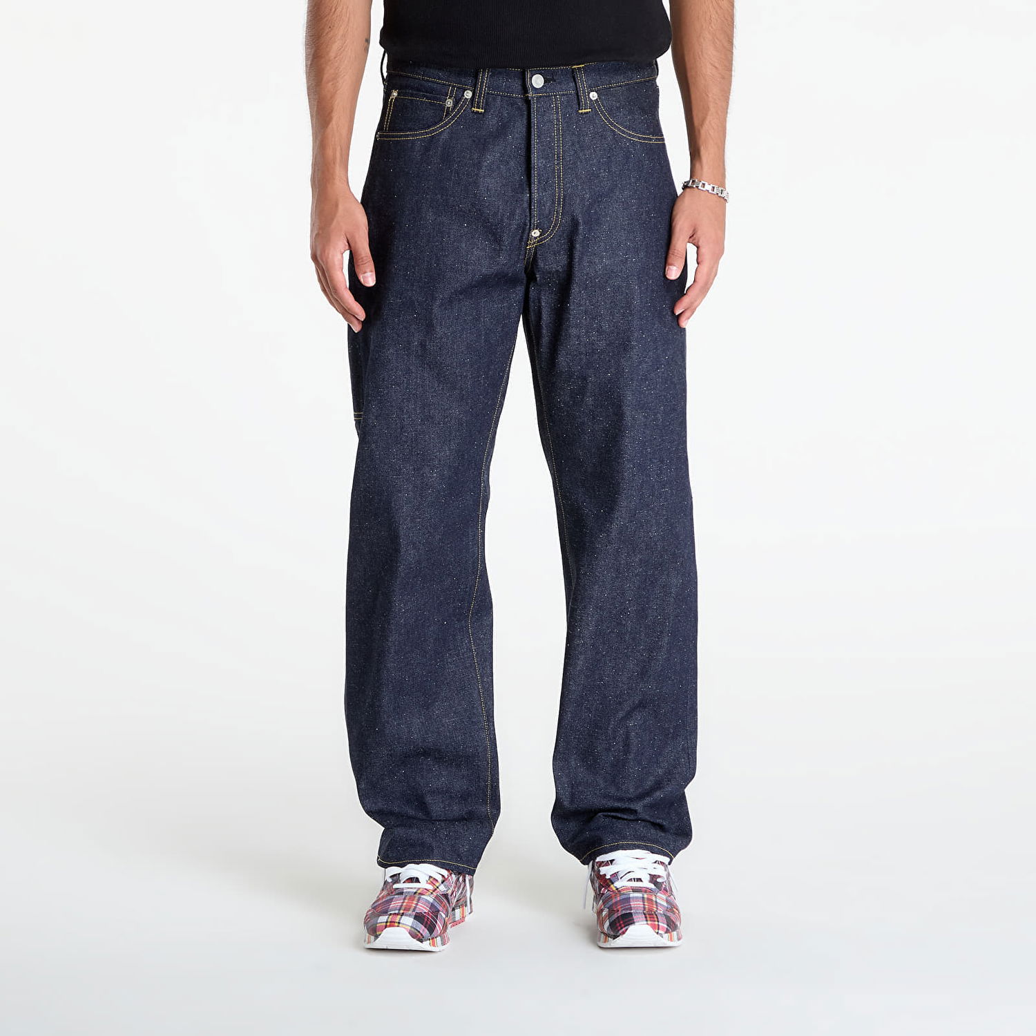 Дънки Human Made HUMAN MADE Straight Denim Pants Синьо | HM30PT001IN, 0