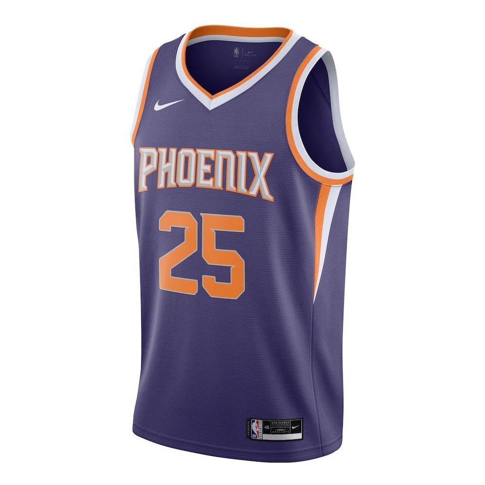 Фланелка Nike Phoenix Suns Mikal Bridges Jersey Лилаво | CW3679-577, 0