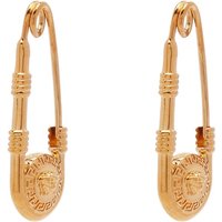 Пръстен Versace Women's Safety Pin Medusa Head Earrings Women's Gold Жълто | 1004827-1A00620-3J000, 1