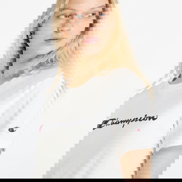Тениска Champion T-shirt SS Бяло | 117534 CHA WW003, 4