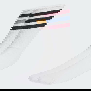 Чорапи adidas Performance Ribbed Crew Socks - 2 Pairs Бяло | JX5203, 0