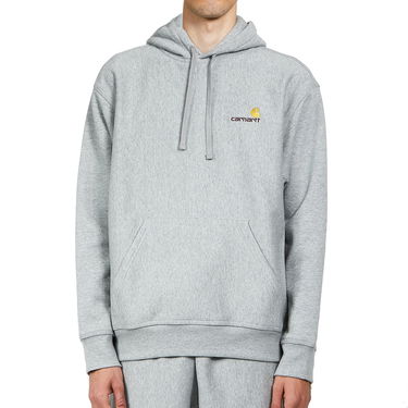 Суитчър Carhartt WIP Hooded American Script Сиво | I028279.V6.XX, 2