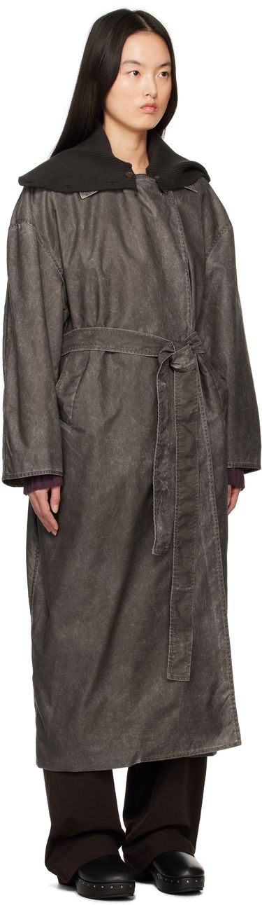 Тренчкот OUR LEGACY Our Legacy Court Coat Сиво | W2251CA, 1