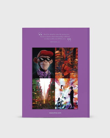 Книга и списание ASSOULINE “Metaverse Dream” by Paul “The Profit” Dawalibi & Gregory Landegger Лилаво | 9781649801852, 1