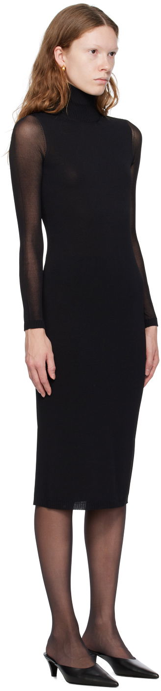 Pокля Max Mara Max Mara Natalia Midi Dress Черно | 2313260539600 MM12051, 1