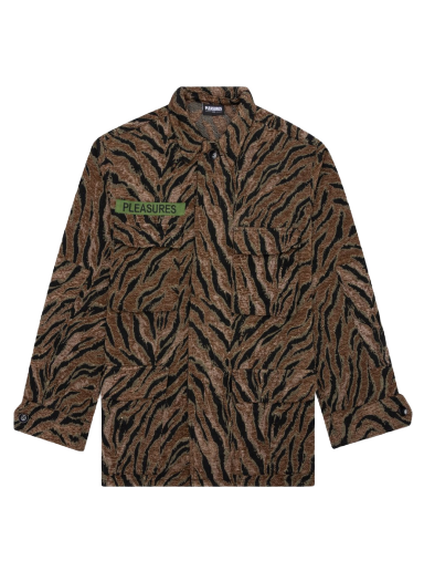 Яке Pleasures Jungle Jacket Кафяво | P21F028-BROWN