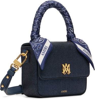 Дамска чанта AMIRI 'MA' Denim Micro Bag Тъмно синьо | AWBGTH1085, 1