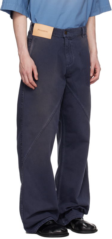 Панталони JW Anderson JW Anderson Twisted Workwear Jeans Синьо | DT0115-PG1522, 4