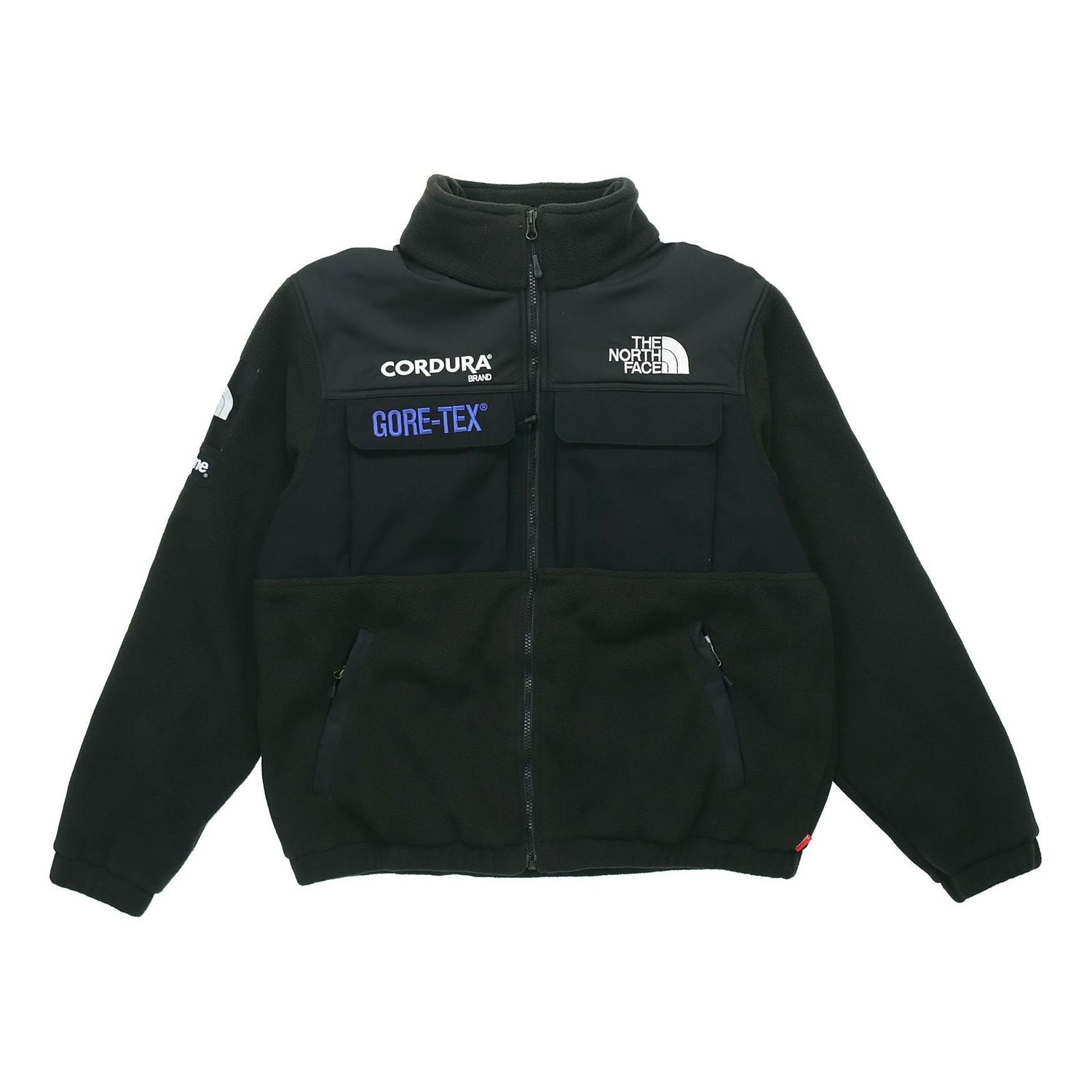 Пухо яке Supreme The North Face Expedition Fleece Jacket Черно | SUP-FW18-1018, 0