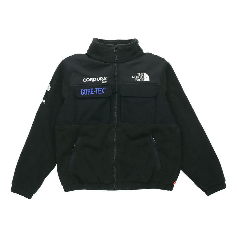 Пухо яке Supreme The North Face Expedition Fleece Jacket Черно | SUP-FW18-1018