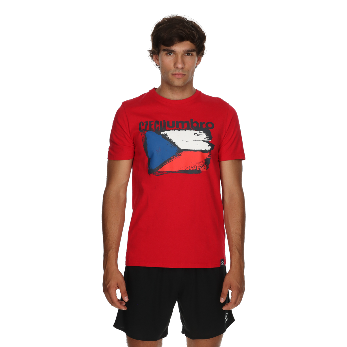 Тениска Umbro EC Czech Flag Graphic T-Shirt Червено | UMA241M866-05, 0
