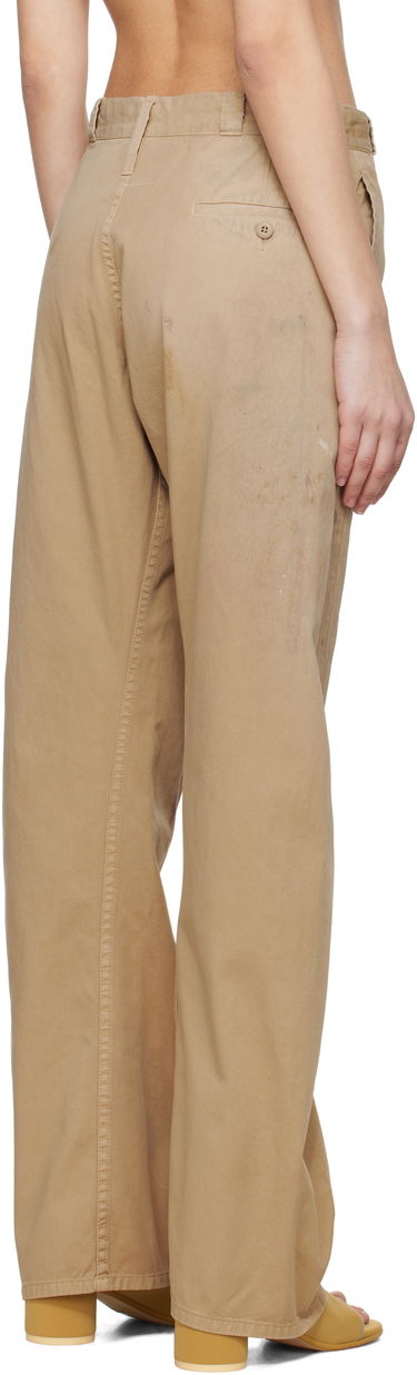 Карго панталони Maison Margiela MM6 Maison Margiela Tailored Painter Trousers Бежово | S62KB0230 M35435, 2