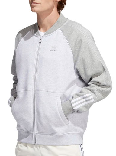 Суитчър adidas Originals Hoodie Fleece SST Сиво | hi2995