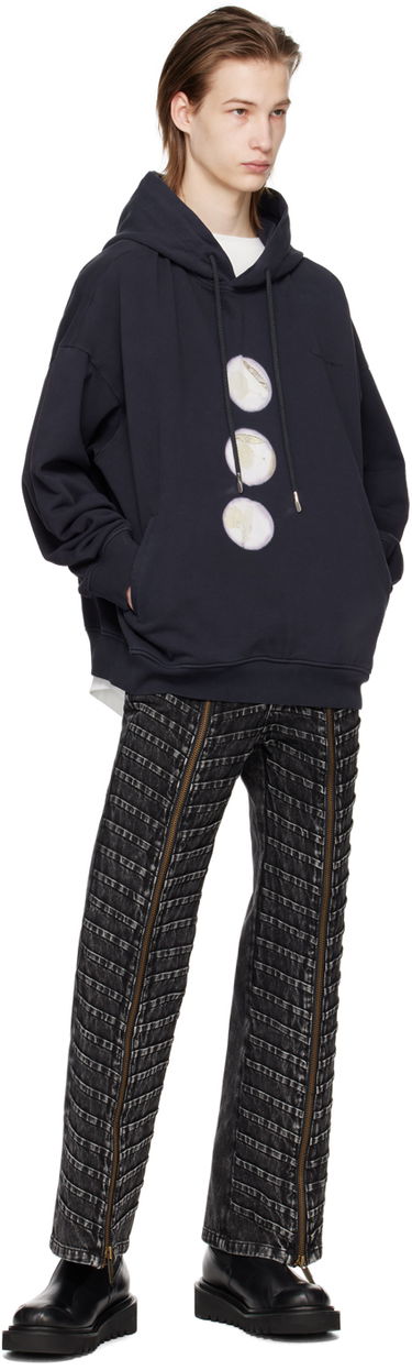 Суитчър Feng Chen Wang Feng Chen Wang Plant Dye Hoodie Тъмно синьо | FMS17HD04, 3