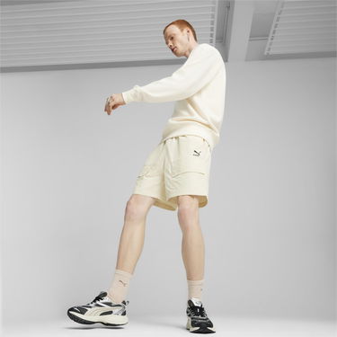 Суитчър Puma CLASSICS Waffle Crew M Бяло | 624253-66, 3