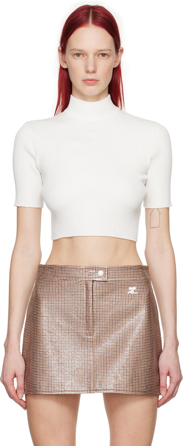 Cropped Fitted T-Shirt