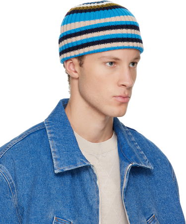 Шапка Marni Striped Ribbed Beanie Многоцветен | CLZC0169Q0 UFW620, 1