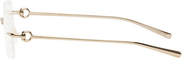 Слънчеви очила Gucci Gucci Horsebit Rimless Glasses Металик | GG1703O-003, 2