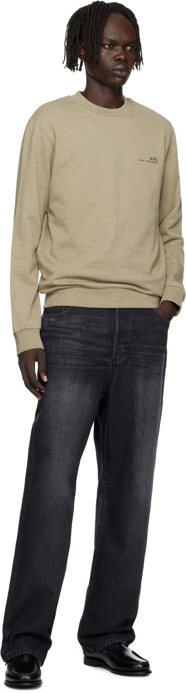 Суитчър A.P.C. A.P.C. Standard Item Sweatshirt Зелено | COHGT-M27927, 3