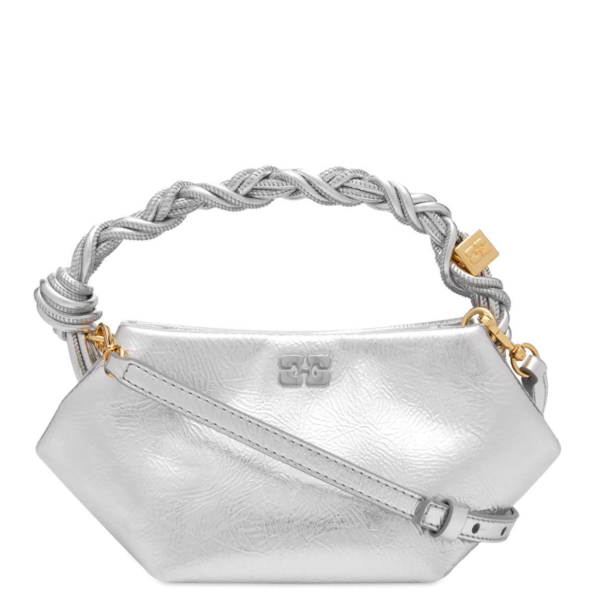Дамска чанта GANNI GANNI Bou Mini Bag Металик | A5653-018, 0