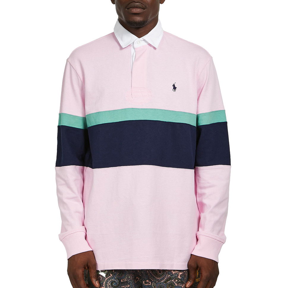 Поло тениска Polo by Ralph Lauren The Iconic Rugby Shirt Многоцветен | 710880815001, 1