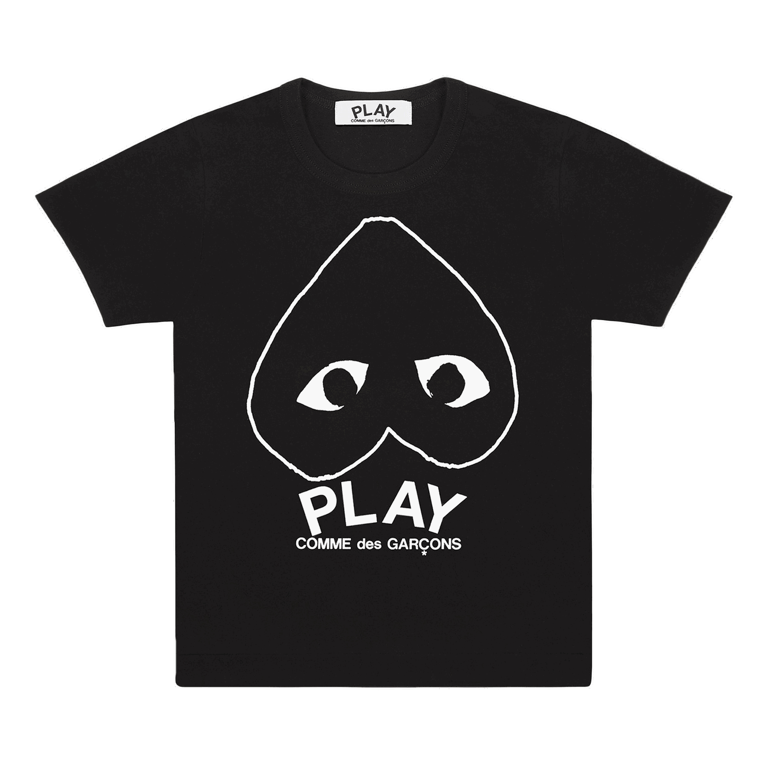 Тениска Comme des Garçons PLAY Inverted Big Heart T-Shirt Черно | AZ T114 051 1, 0