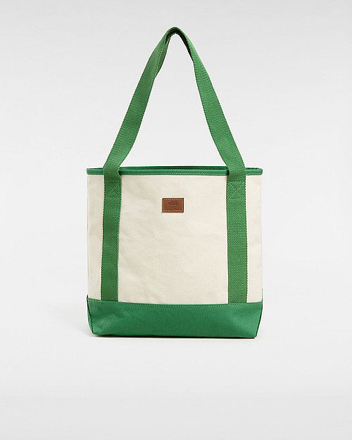 Голяма пазарска чанта Vans Pergs Midi Tote Bag Зелено | VN000HRTBR1, 0