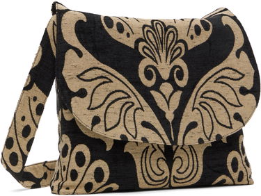 Чанта през рамо Anna Sui Anna Sui Beardsley Tapestry Messenger Bag Бежово | 1125H94, 1