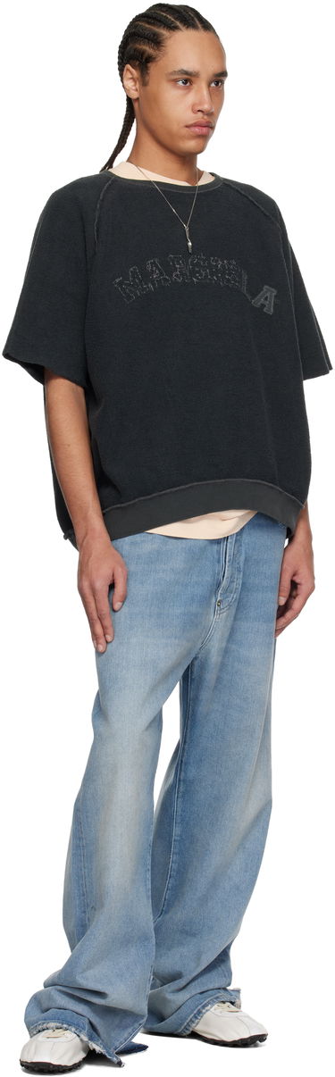 Пуловер Maison Margiela Maison Margiela Logo Short-Sleeve T-Shirt Черно | S50GU0229 M25021, 3