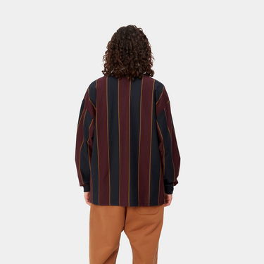 Риза Carhartt WIP Ruben Rugby Shirt Тъмно синьо | I032204_1RR_XX, 2