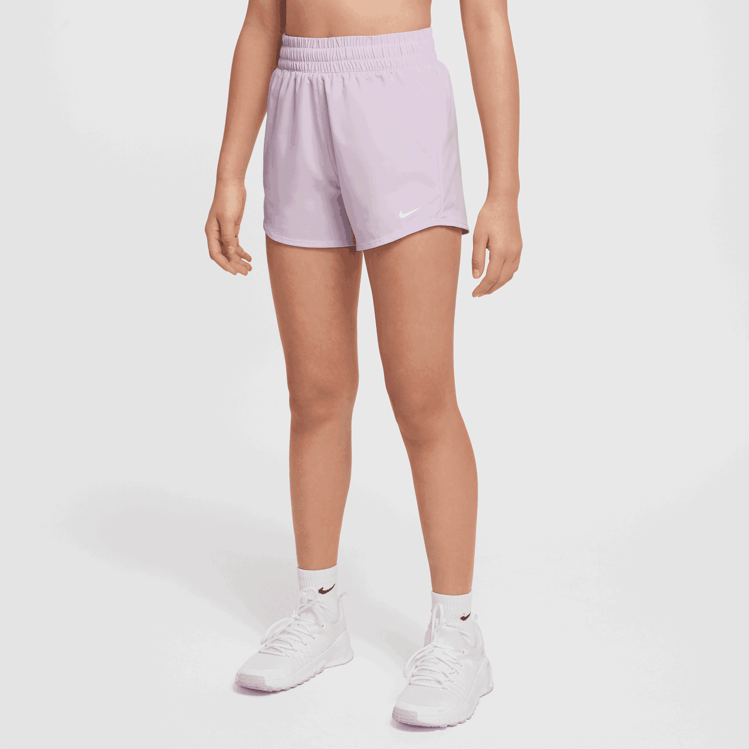 Къси панталони Nike Nike One Dri-FIT High-Waisted Woven Training Shorts Лилаво | DX4967-537, 0