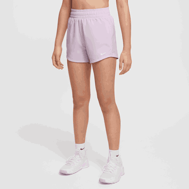 Къси панталони Nike Nike One Dri-FIT High-Waisted Woven Training Shorts Лилаво | DX4967-537, 0