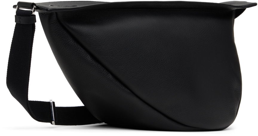 Чанта през рамо The Row Large Slouchy Banana Bag Черно | W1196M-L129, 1