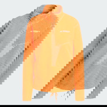 Суитчър adidas Performance Terrex XPLORIC High-Pile-Fleece Оранжево
 | IM7425, 5