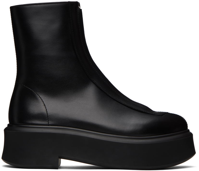 Кецове и обувки The Row The Row Zipped I Boots Черно | F1144-L64R