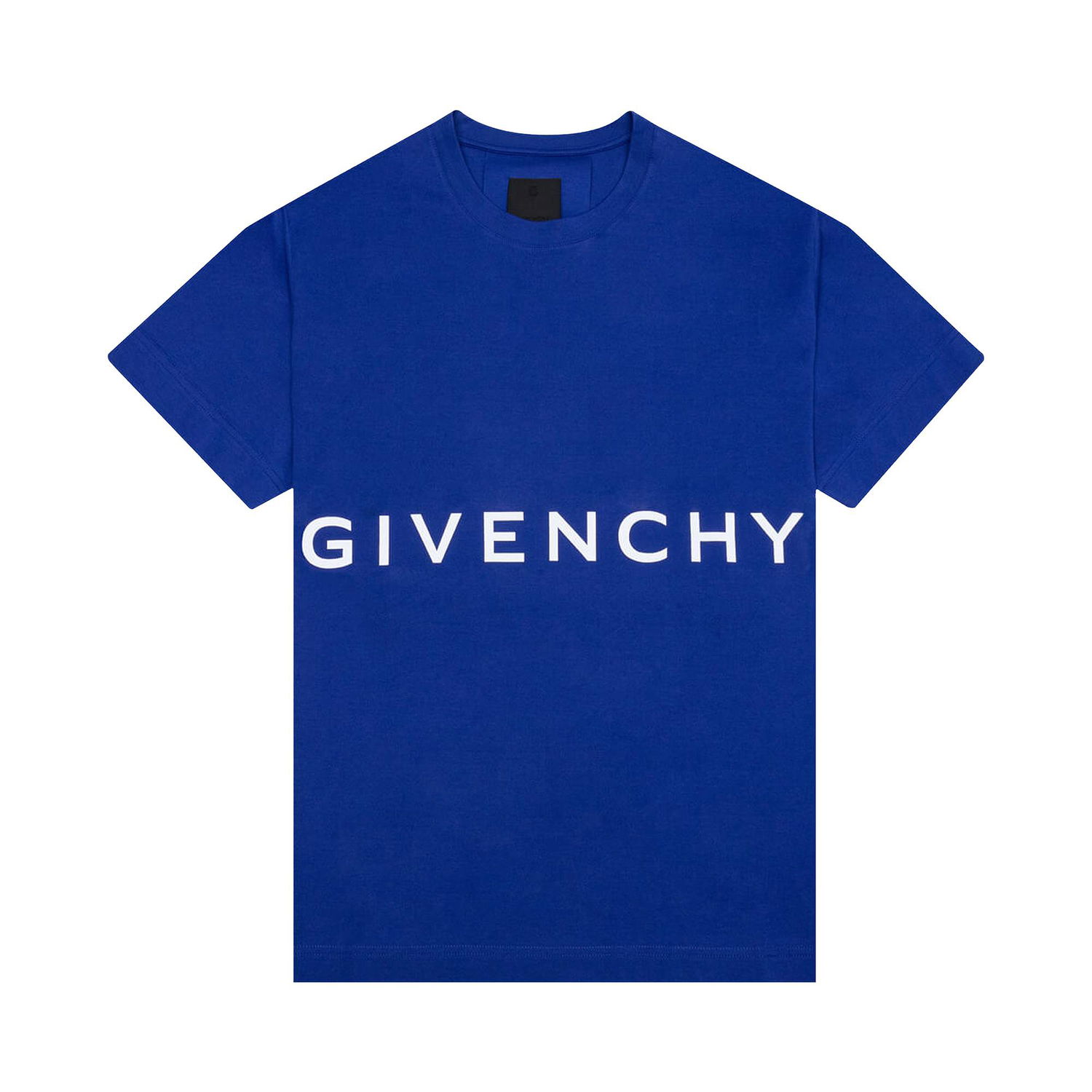 Тениска Givenchy Classic Fit Bonded T-Shirt Синьо | BM71D43Y6B 426, 1