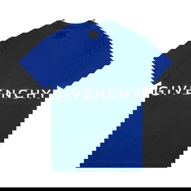 Тениска Givenchy Classic Fit Bonded T-Shirt Синьо | BM71D43Y6B 426, 1