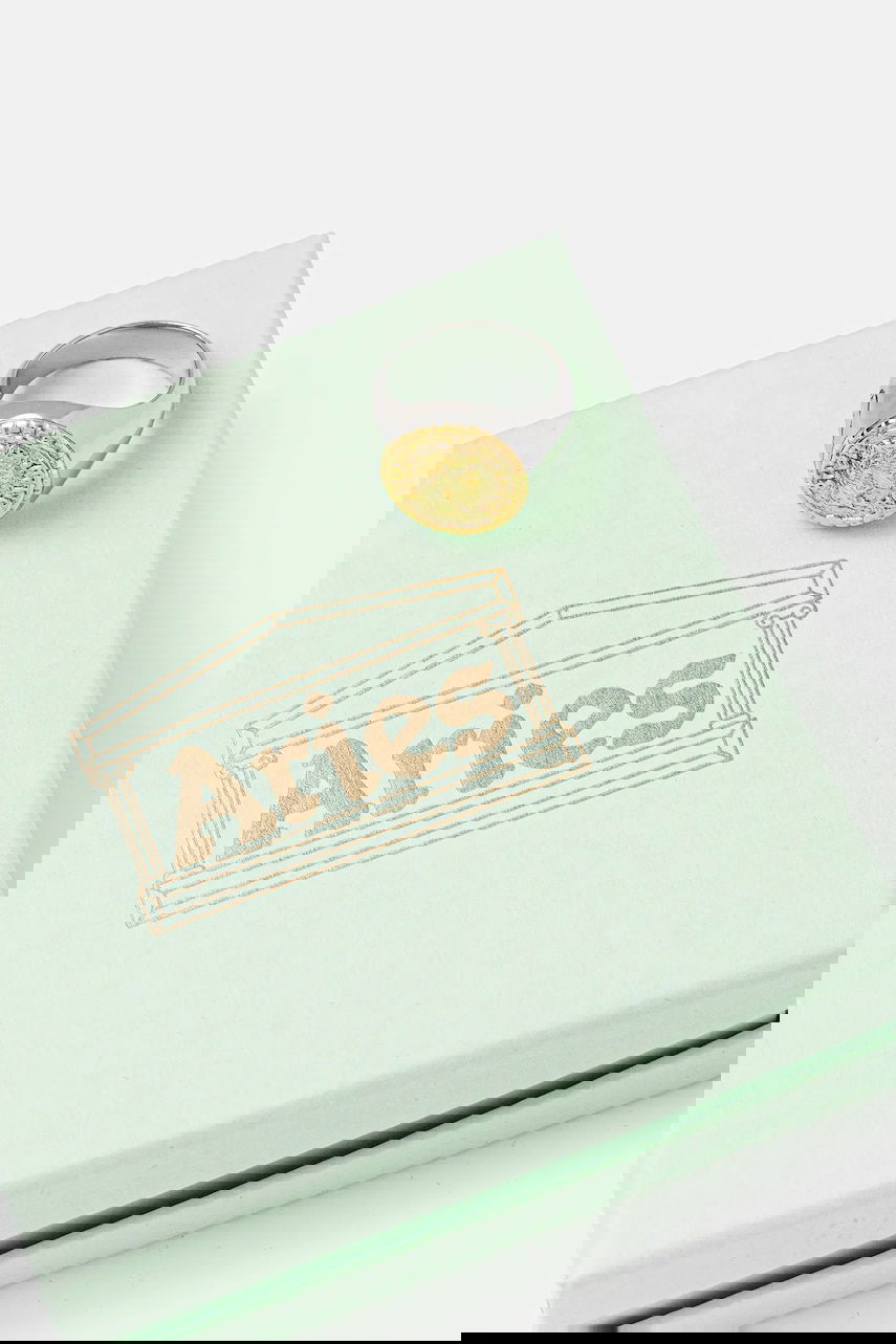 Пръстен Aries Aries Signet Ring Металик | AR9020303, 1