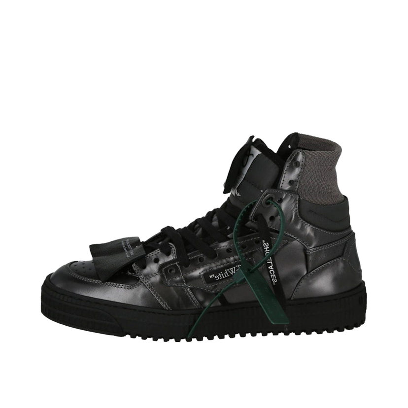 Кецове и обувки Off-White 3.0 Off Court Full Laminated Dark Grey Черно | IA065F23 LEA004 7777